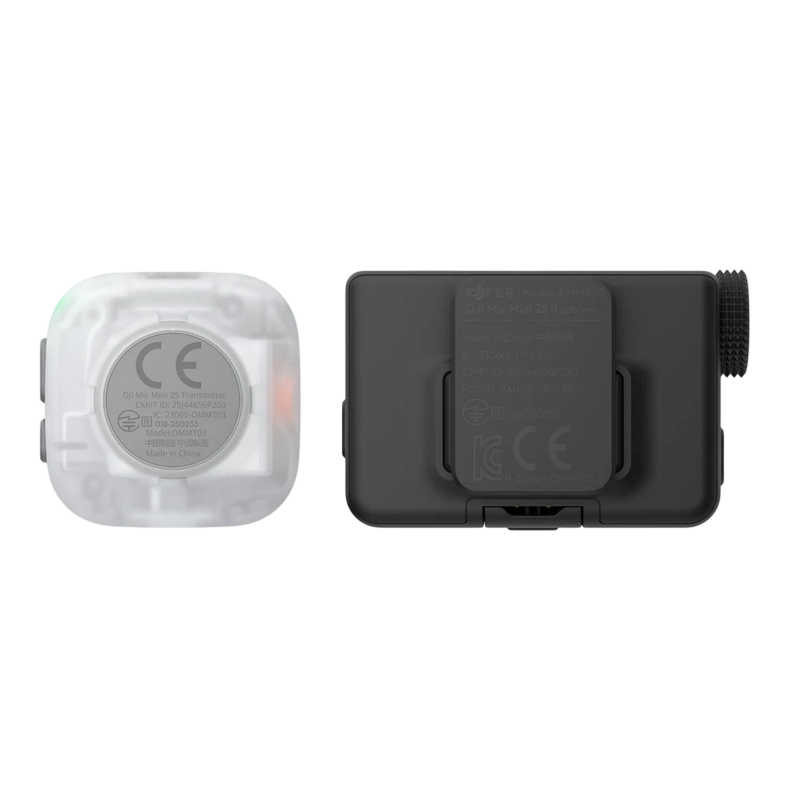 Портативный записывающий микрофон DJI Mic Mini 2S (2TX + 1RX + Charging Case) Беспроводной Черный