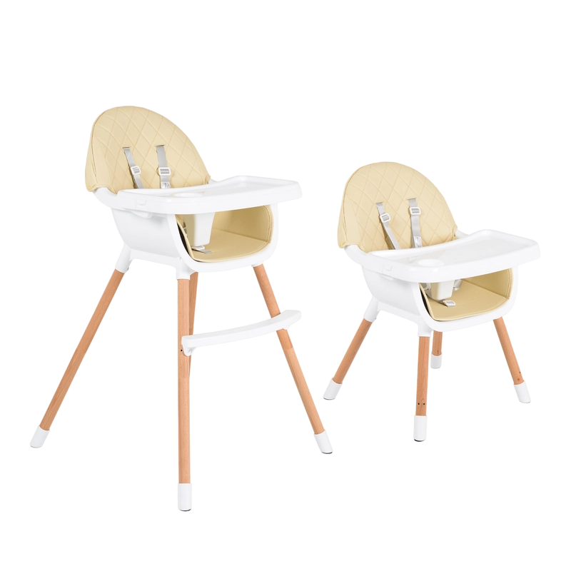 Scaun de hrănire Cangaroo Gelato 2in1 Bej
