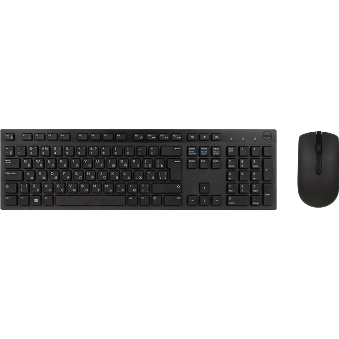Клавиатура и мышь DELL KM636 Мембрана Черный