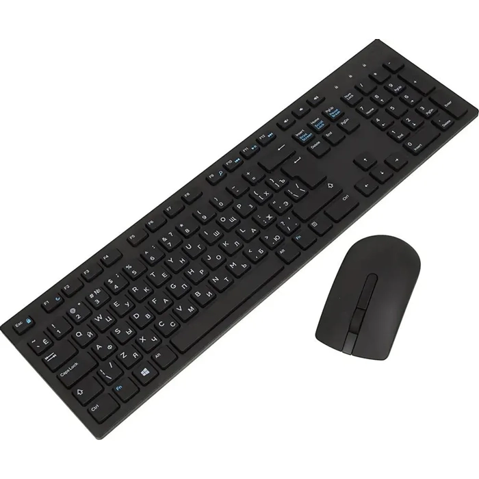 Клавиатура и мышь DELL KM636 Мембрана Черный