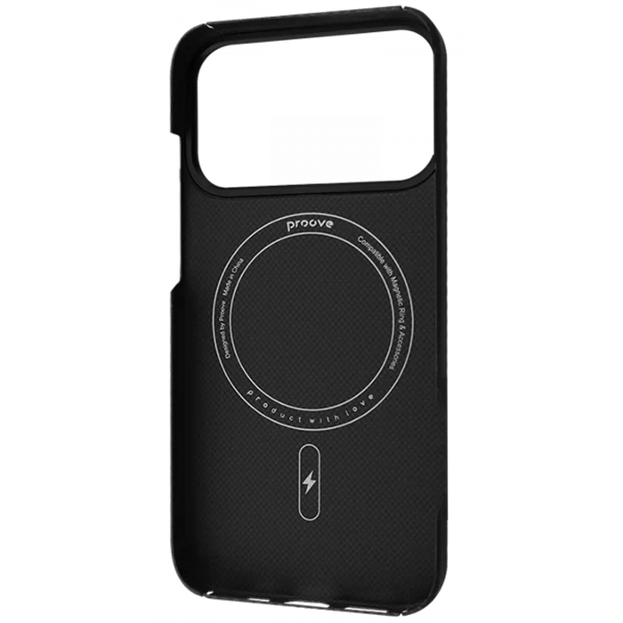 Чехол Proove Apple iPhone 17 Pro Max Carbon Slim with MagSafe Onyx