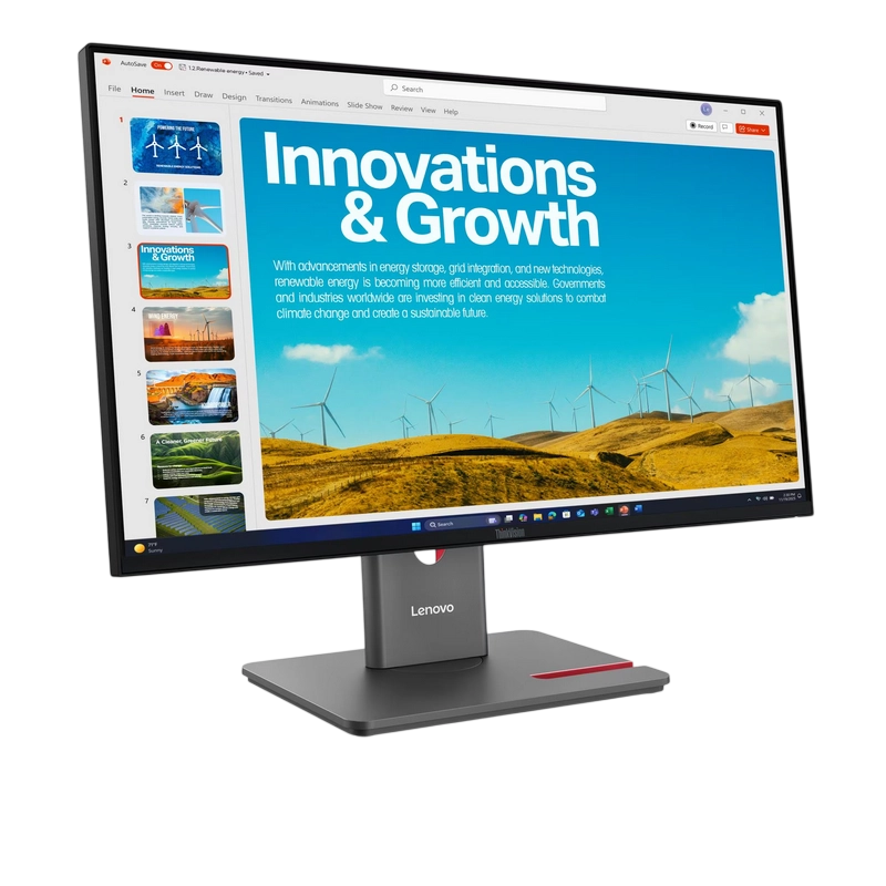 Monitor Lenovo ThinkVision P24QD-40 Eclipse Black