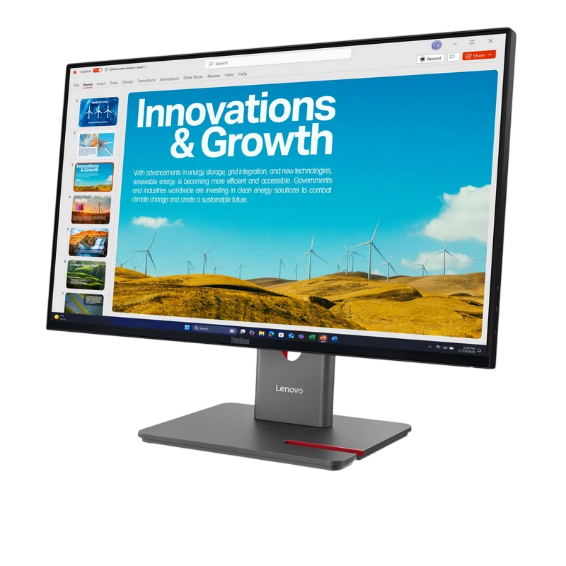 Monitor Lenovo ThinkVision P24QD-40 Eclipse Black