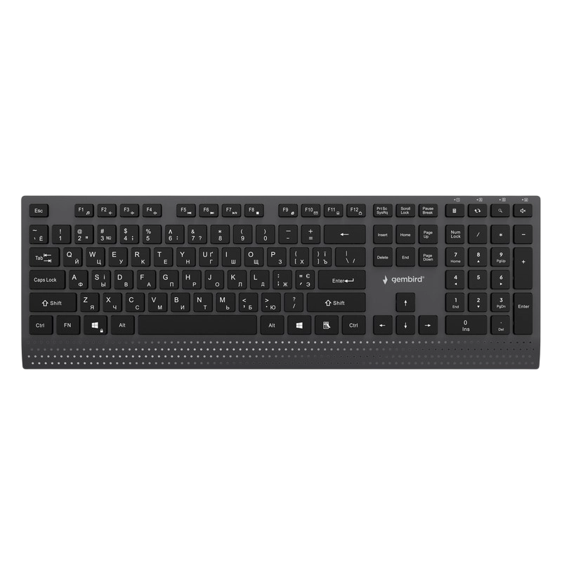 Tastatură Gembird KB-MCH-06-CYRL Membrană Negru