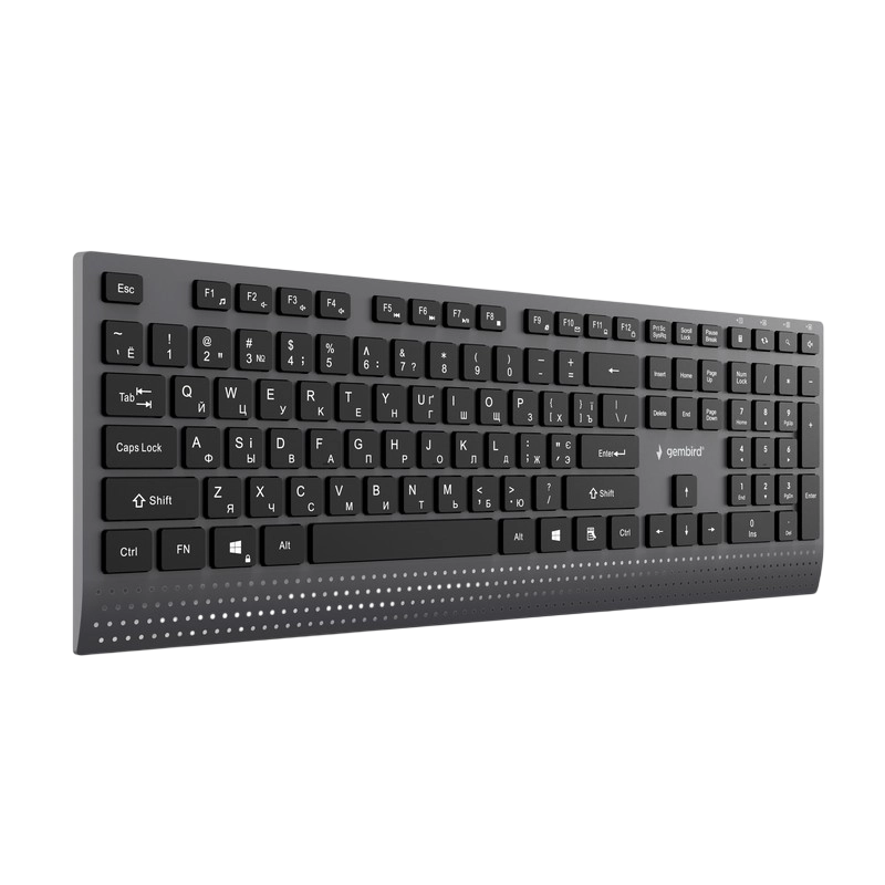 Tastatură Gembird KB-MCH-06-CYRL Membrană Negru