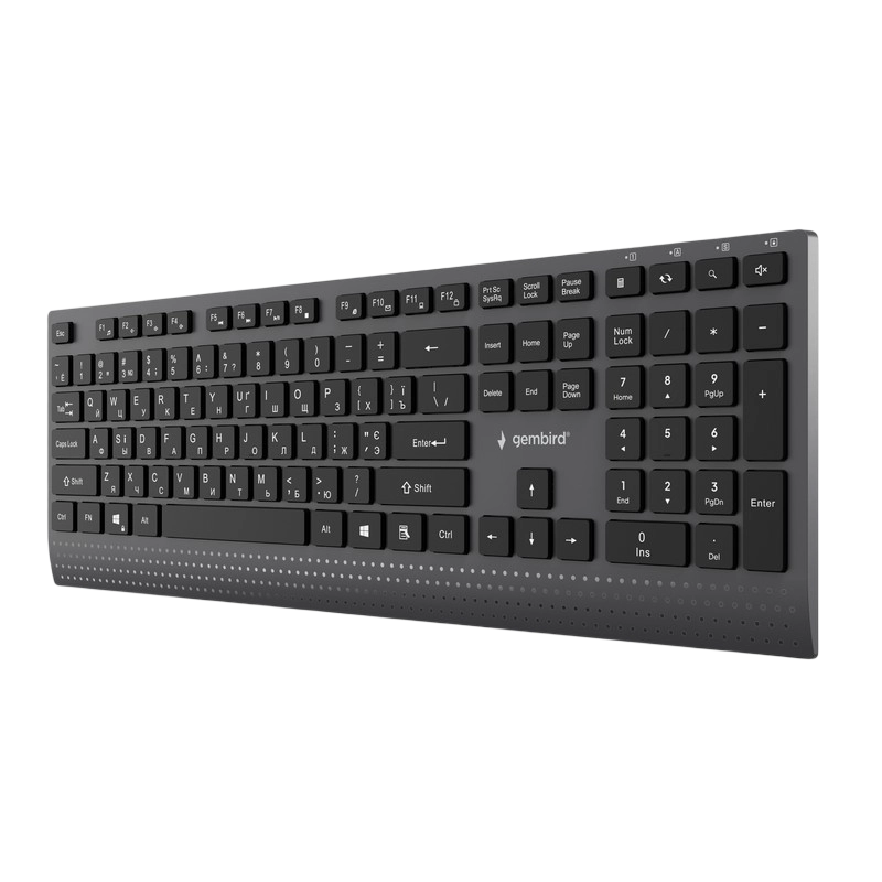 Tastatură Gembird KB-MCH-06-CYRL Membrană Negru