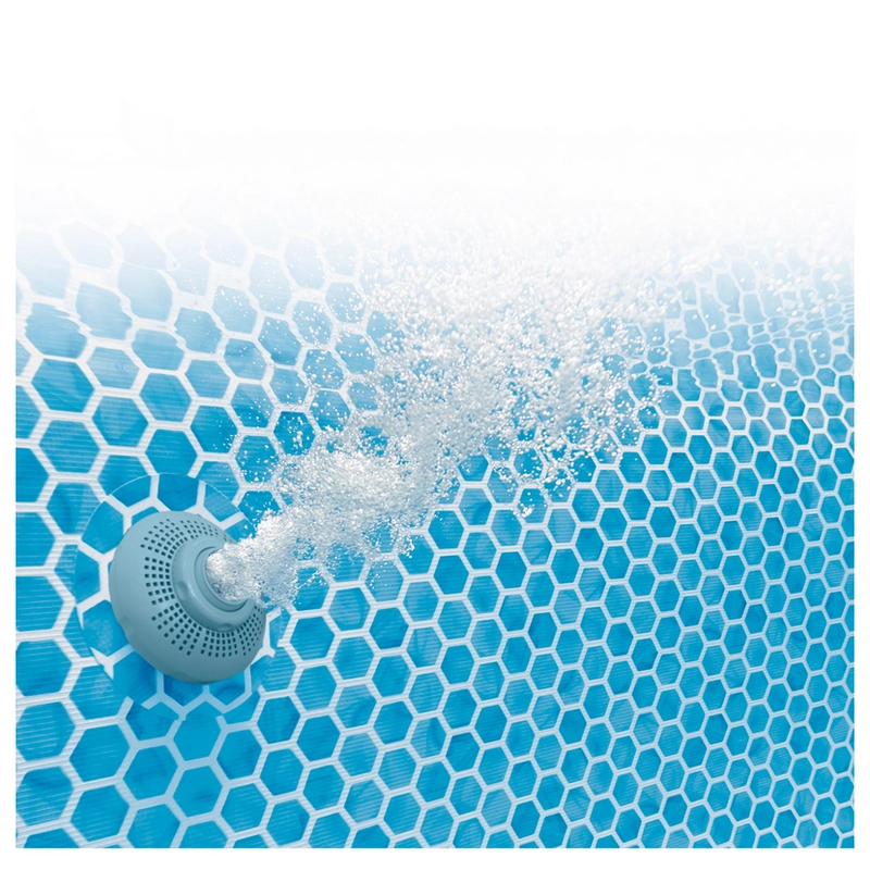 Piscină cu cadru metalic Intex 26712 Gri deschis