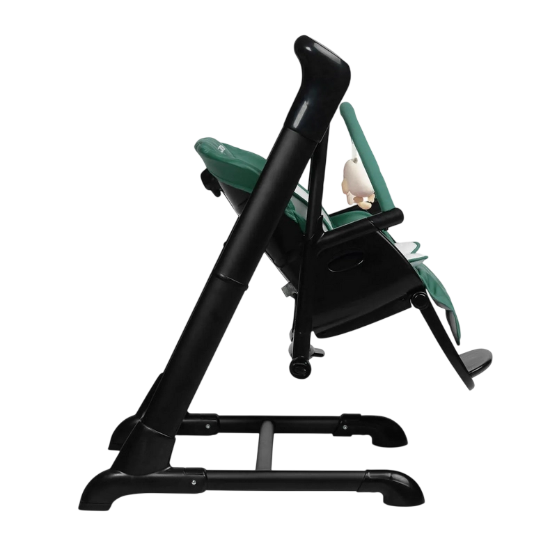 Scaun de hrănire Caretero Indigo Black Verde