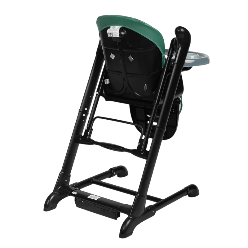 Scaun de hrănire Caretero Indigo Black Verde