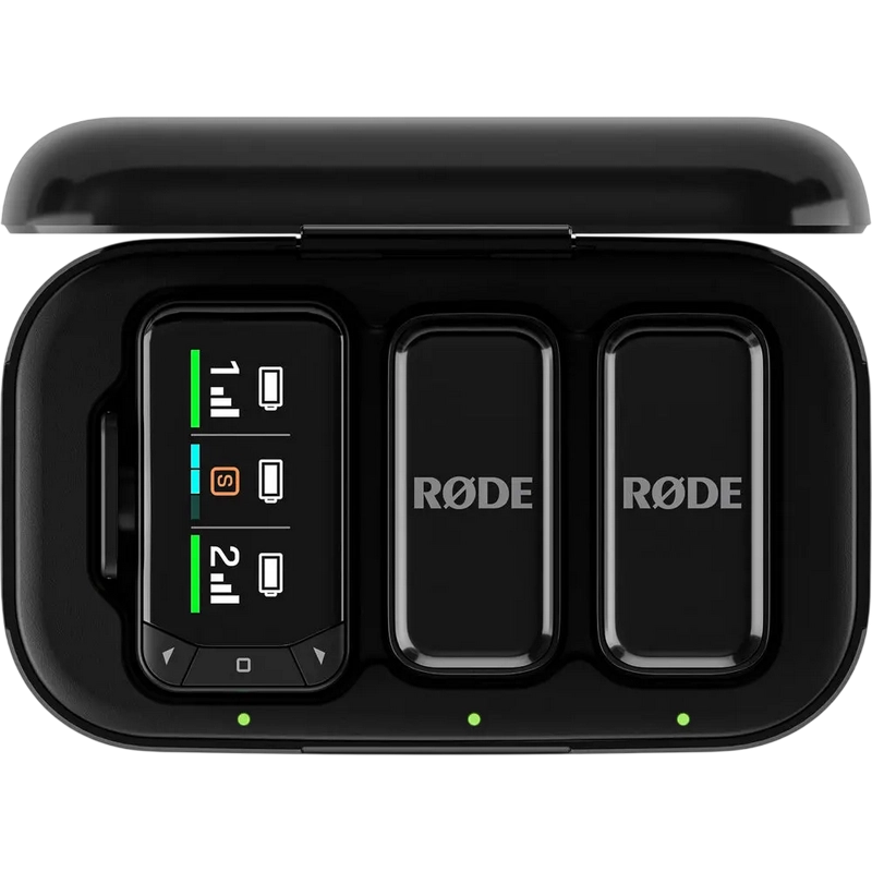 Microfon portabil pentru înregistrare vocală RODE Wireless Micro Camera Kit Fără fir Negru