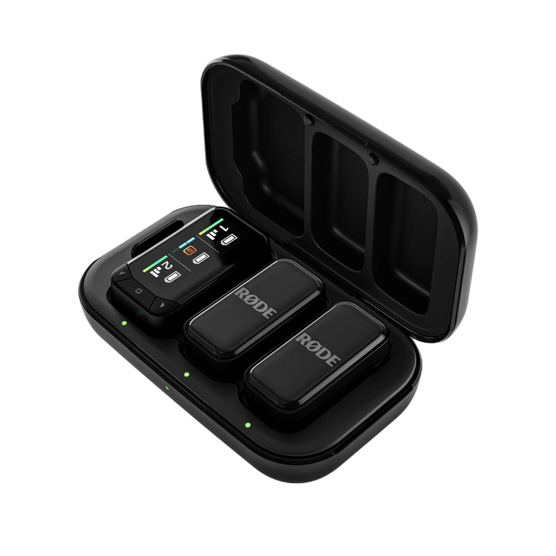 Microfon portabil pentru înregistrare vocală RODE Wireless Micro Camera Kit Fără fir Negru