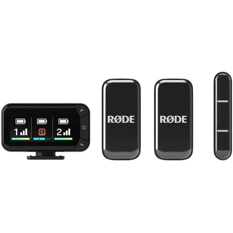 Microfon portabil pentru înregistrare vocală RODE Wireless Micro Camera Kit Fără fir Negru