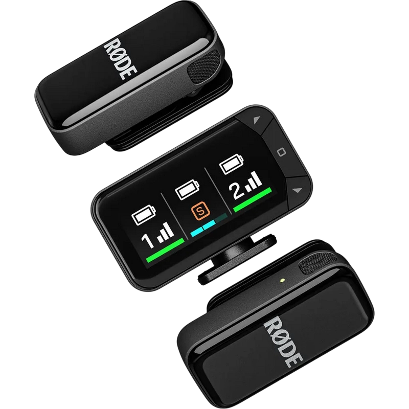 Microfon portabil pentru înregistrare vocală RODE Wireless Micro Camera Kit Fără fir Negru