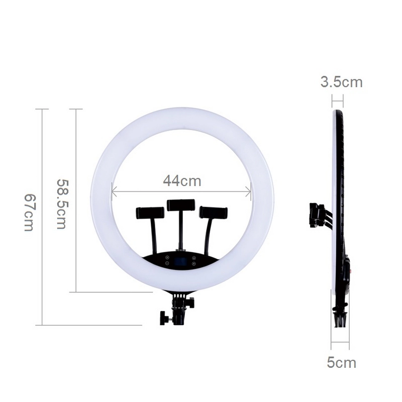 Кольцевая лампа Selfie Ring Light HQ-23NS Черный