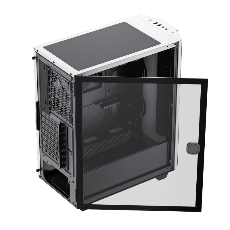 Компьютерный корпус Gamemax Diamond CP WT Midi-Tower Белый