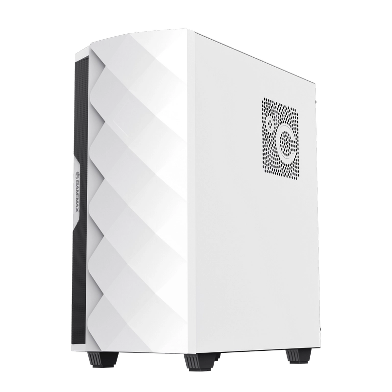 Компьютерный корпус Gamemax Diamond CP WT Midi-Tower Белый