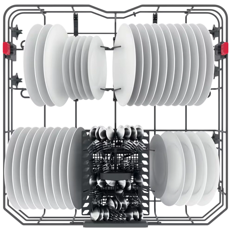 Mașină de spălat vase Whirlpool WRIC 3C26 P Argintiu