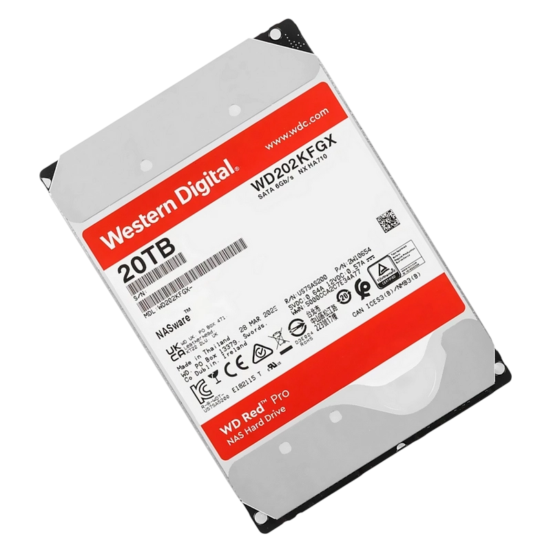 Жесткий диск Western Digital WD Red Pro 20 TB