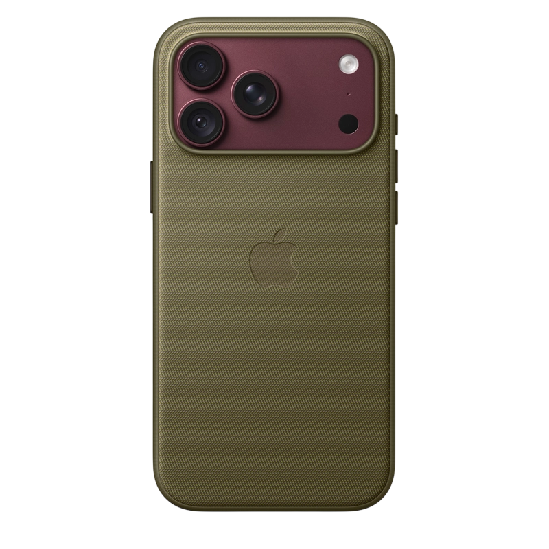 Husă Apple iPhone 18 Pro Max TechWoven Case with MagSafe A3704 Olive