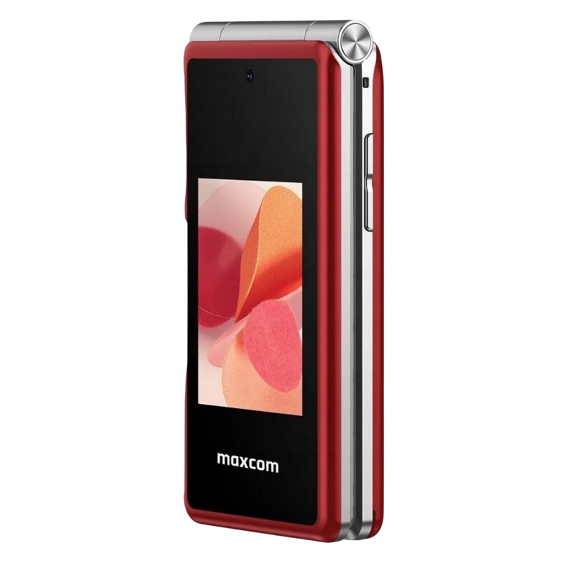 Мобильный телефон Флип MaxCom MM835 Красный