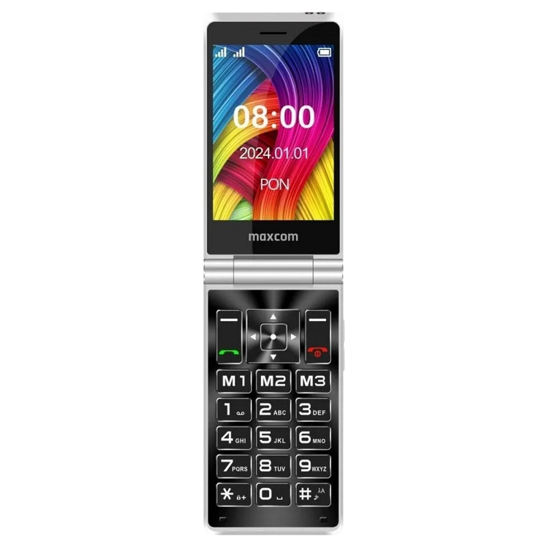 Мобильный телефон Флип MaxCom MM835 Красный