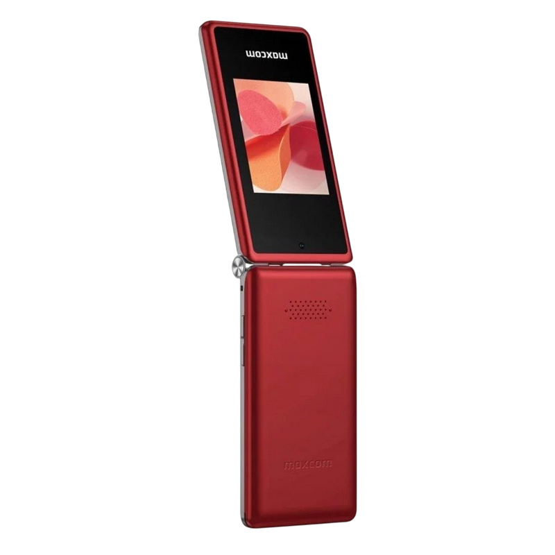 Мобильный телефон Флип MaxCom MM835 Красный