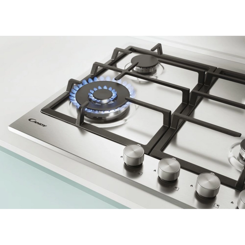 Plită pe gaz Candy CHG6BF4WPX Oțel inoxidabil