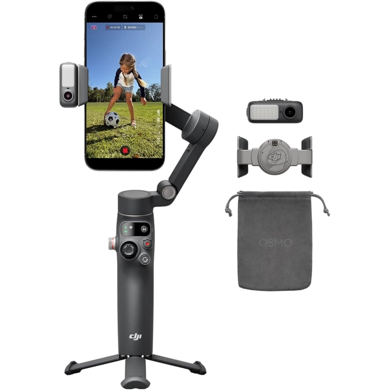 Монопод для селфи DJI Osmo Mobile 8 Advanced Tracking Combo Черный