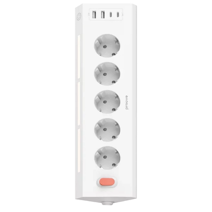 Prelungitor electric Proove Prism Socket Alb