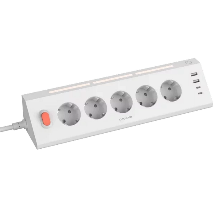 Prelungitor electric Proove Prism Socket Alb
