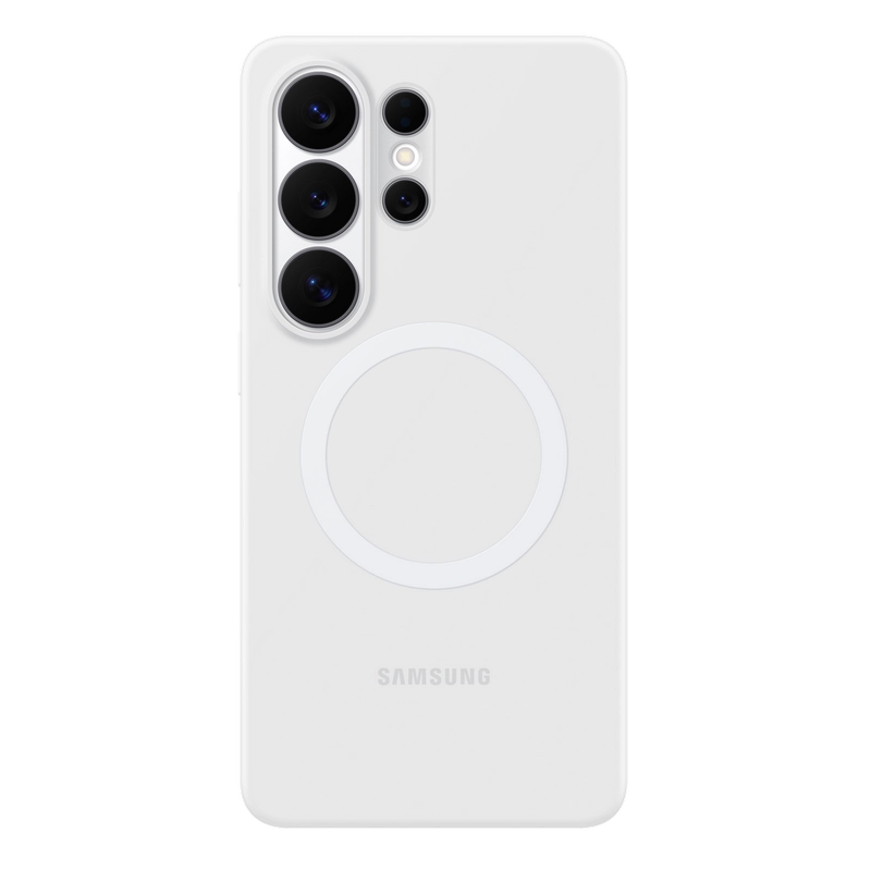 Husă Samsung Galaxy S26 Ultra Silicone Magnet Case Alb
