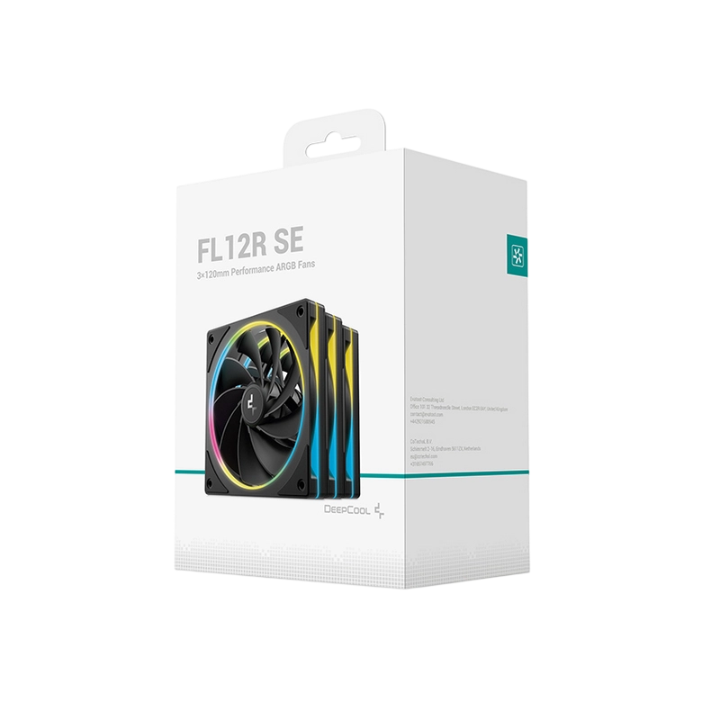 Ventilator PC Deepcool FL12R SE 3in1 120 mm Negru