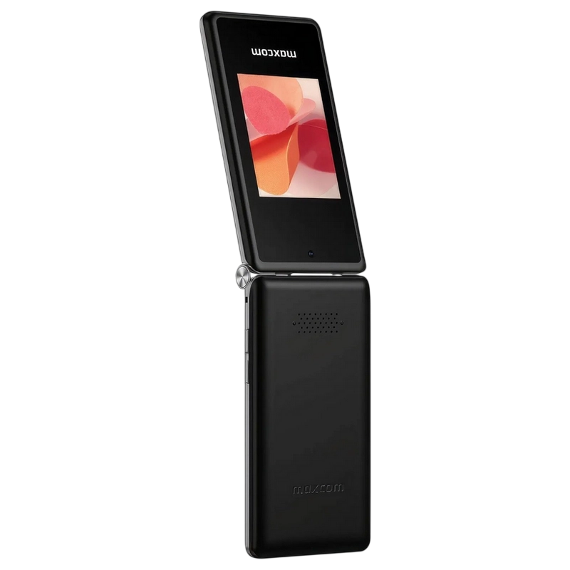 Мобильный телефон Флип MaxCom MM835 Чёрный