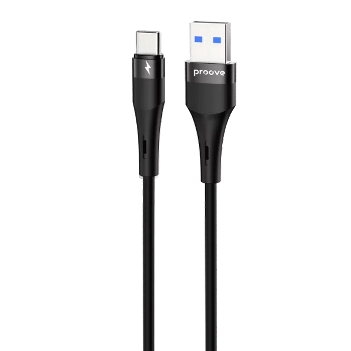 Cablu încărcare și sincronizare Proove Light Silicone Plus Negru