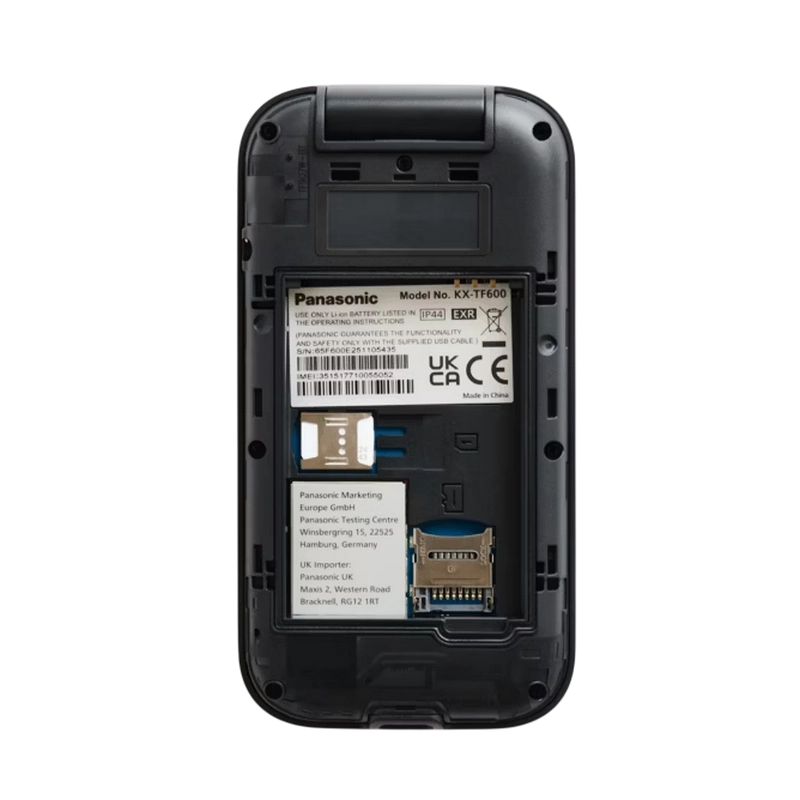 Telefon mobil Cu butoane Panasonic KX-TF600 Negru