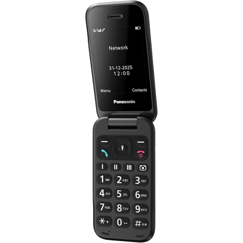 Telefon mobil Cu butoane Panasonic KX-TF600 Negru