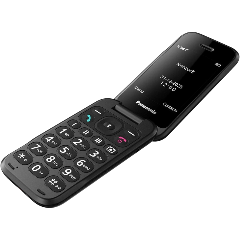 Telefon mobil Cu butoane Panasonic KX-TF600 Negru