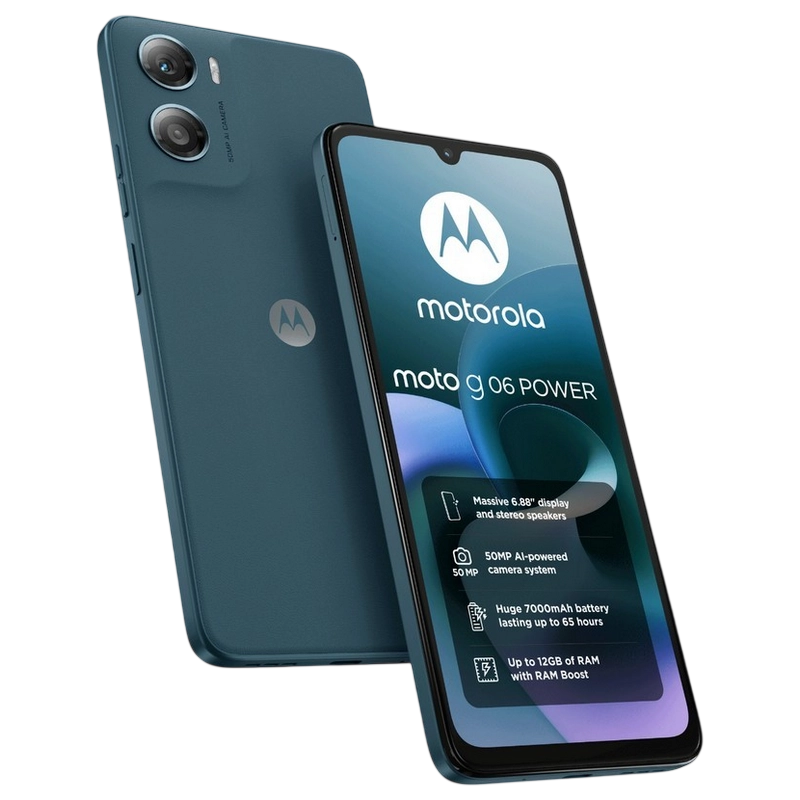 Смартфон Motorola Moto G06 Power, 4 ГБ / 256ГБ