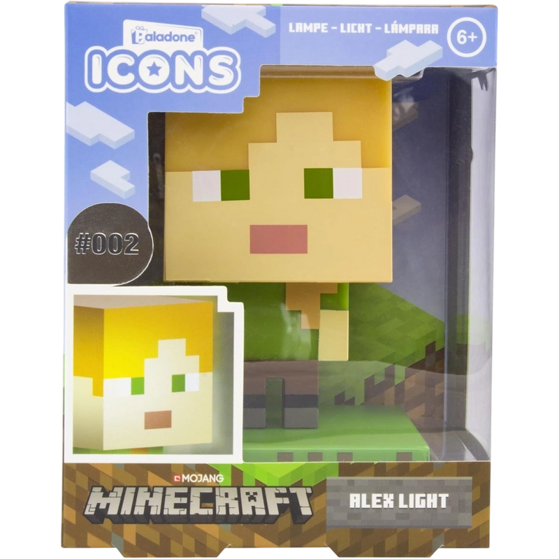 Lampă de noapte Paladone Alex Icon Light V4