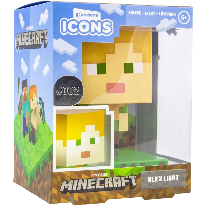 Lampă de noapte Paladone Alex Icon Light V4