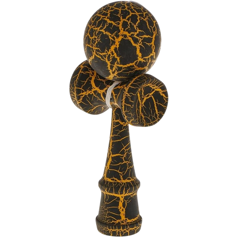 Kendama Krom Classic Black Gold Crackle