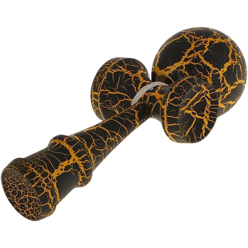 Kendama Krom Classic Black Gold Crackle