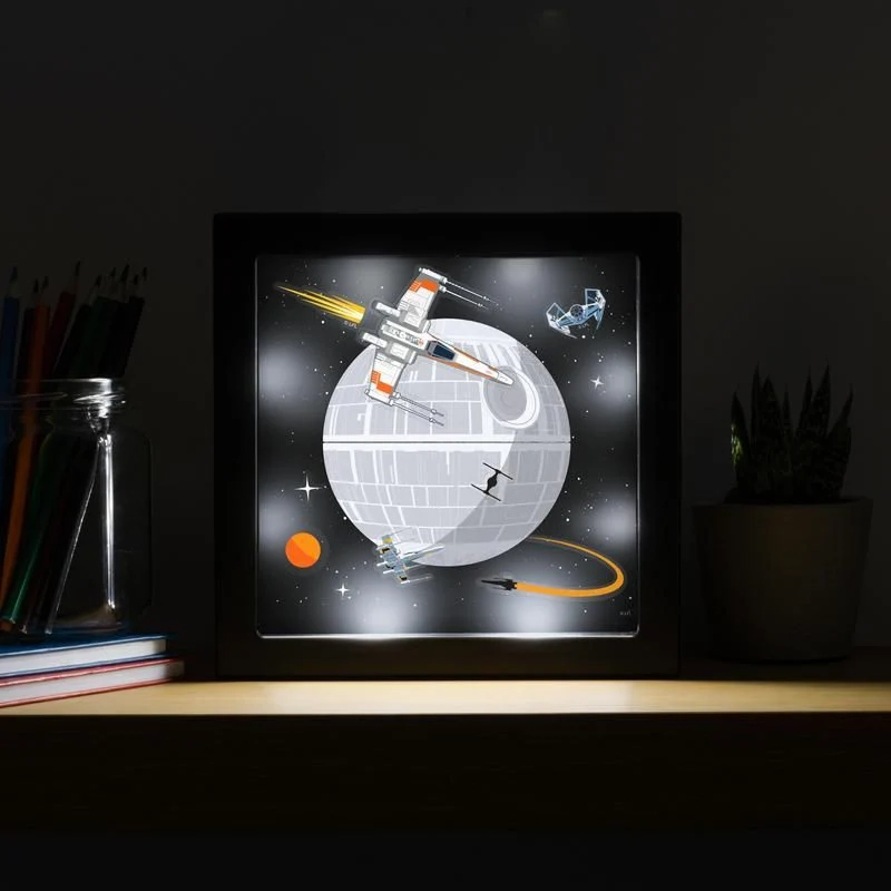 Lampa de birou Paladone Star Wars Frame