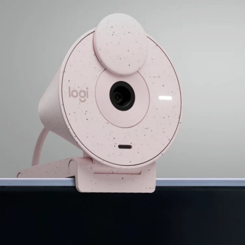 Веб-камера Logitech BRIO 300 Розовый