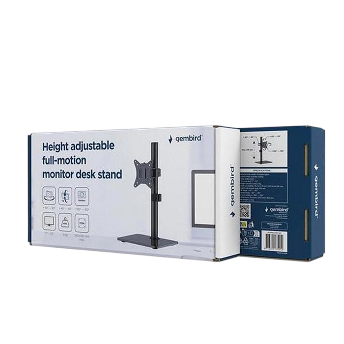 Suport pentru monitor Gembird MS-D1ST-03 Negru