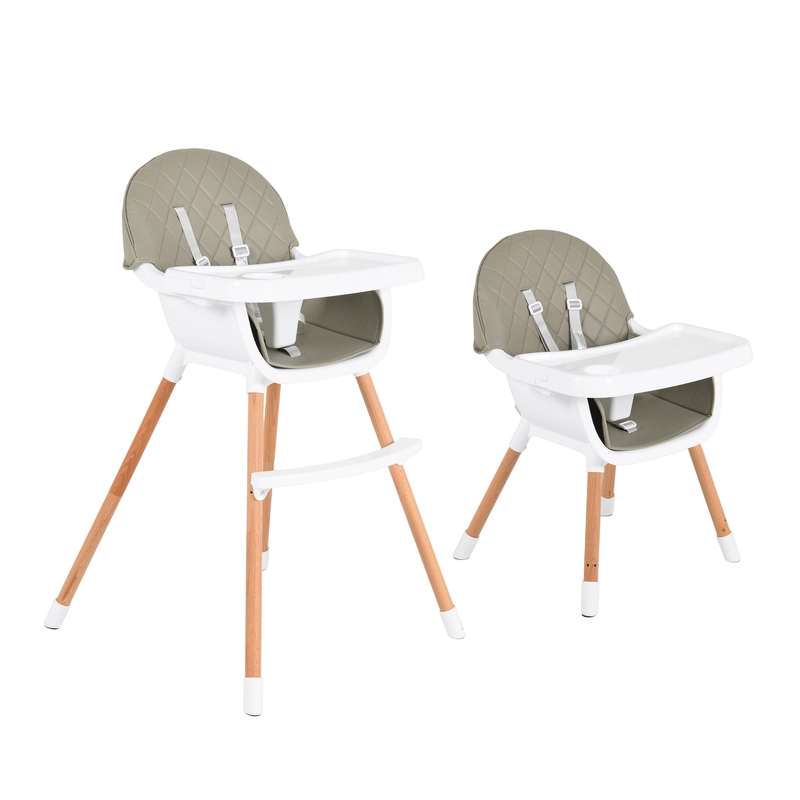 Scaun de hrănire Cangaroo Gelato 2in1 Gri