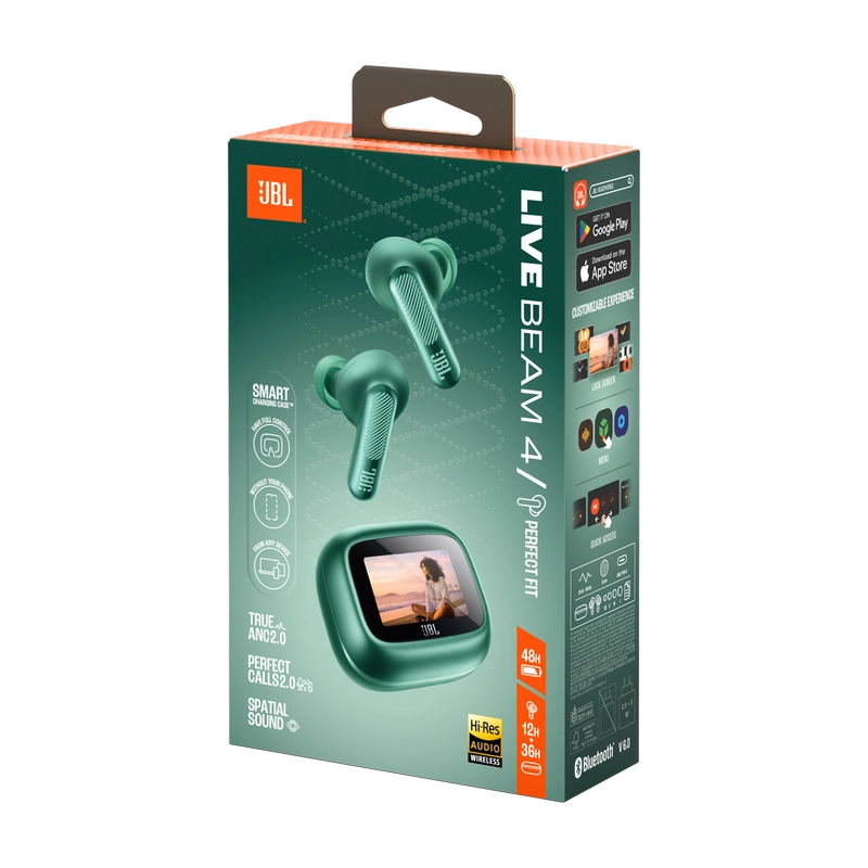 Căști Bluetooth JBL LIVE Beam 4 Verde