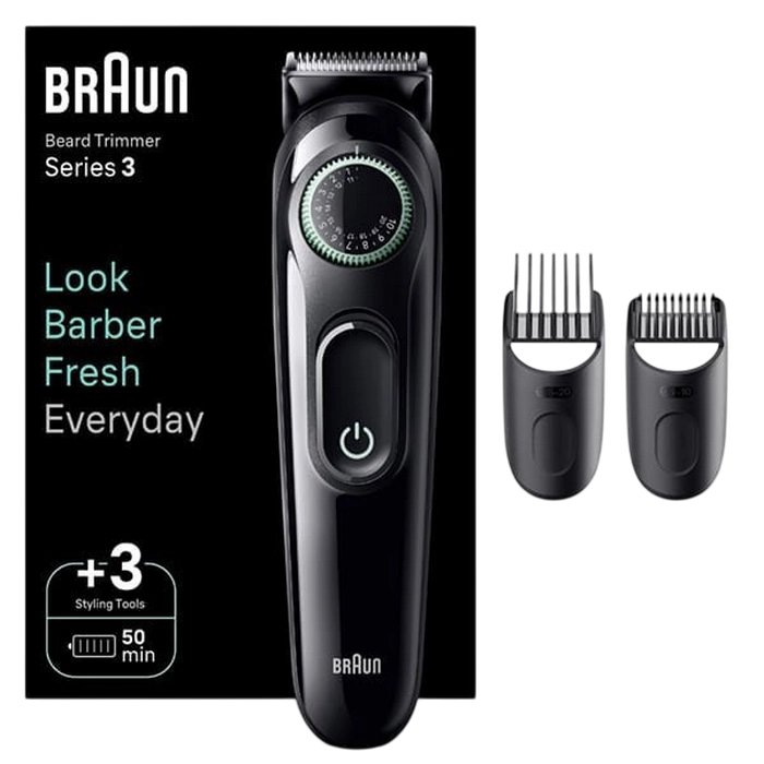 Мужской Триммер Braun BT3411 Чёрный
