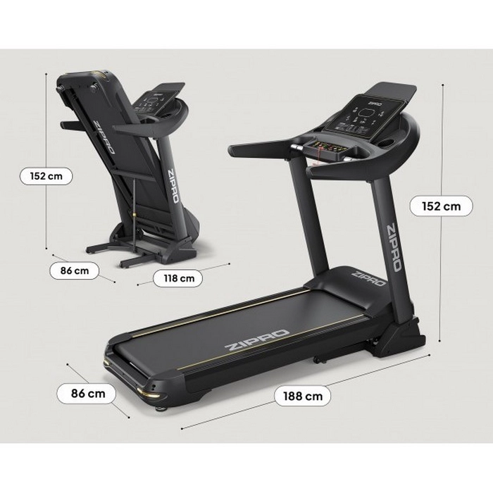 Беговая дорожка Zipro Pacemaker iConsole+ Черный