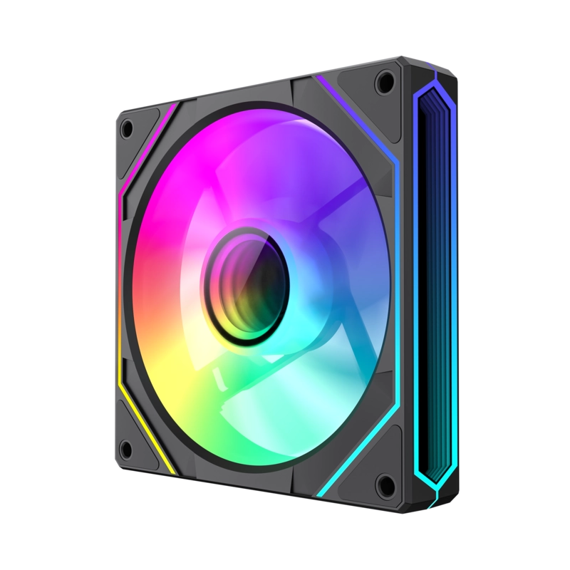 Ventilator PC Gamemax FN12A-S8I-R 120 mm Negru